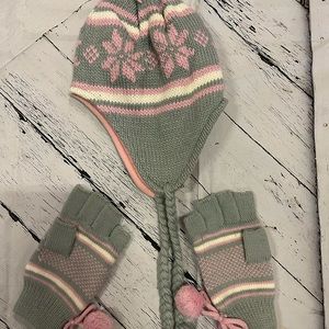 Winter hat and gloves